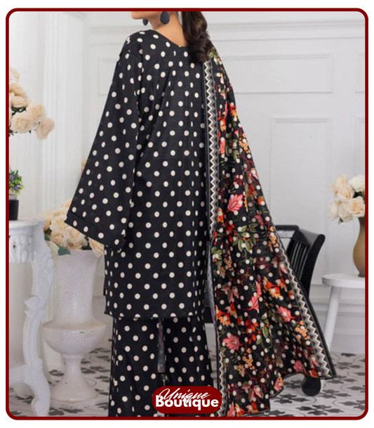 Regalia Identic Khaddar – Unstitched Suit Fabric | Premium Winter Collection